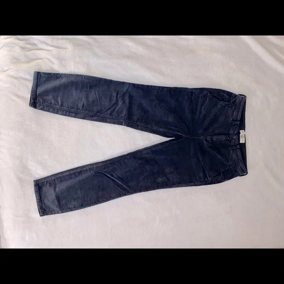 High Waisted Free People Gray Corduroy Pants - Picture 1 of 3